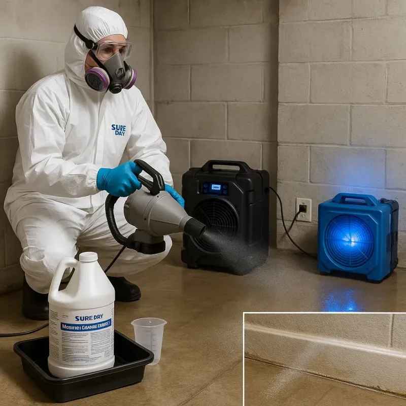 Sanitization and Odor Removal process in Franklin, GA