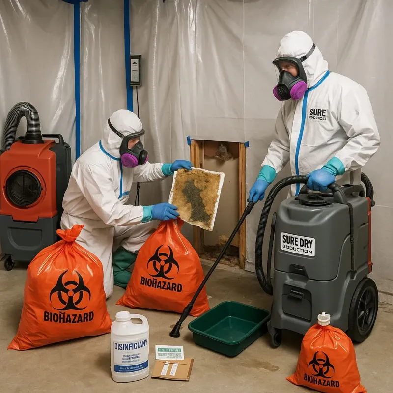Contaminated Water Handling Protocols process in Franklin, GA