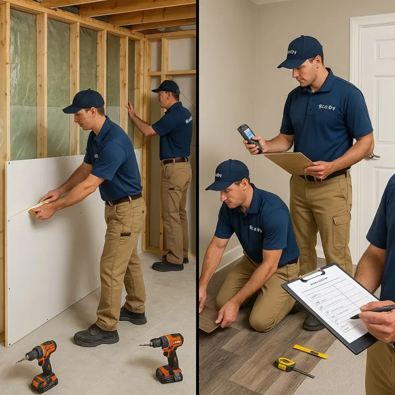 Repairs and Reconstruction process in Franklin, GA