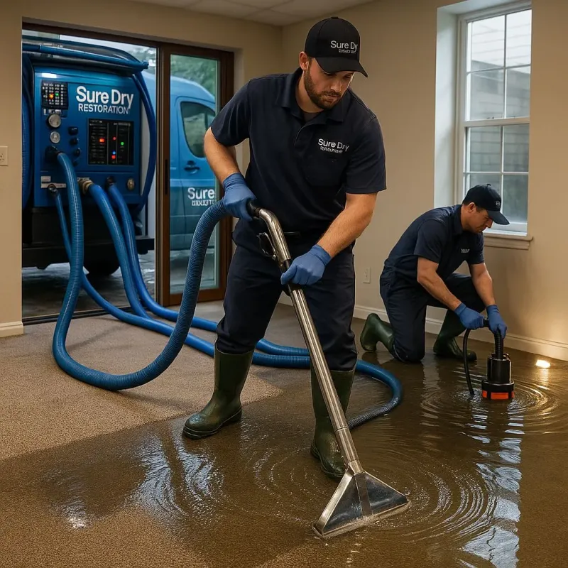 Water Extraction and Removal process in Franklin, GA